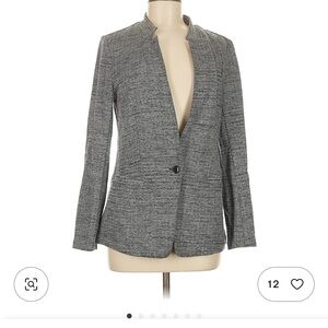 Banana Republic Women's Charcoal Blazer